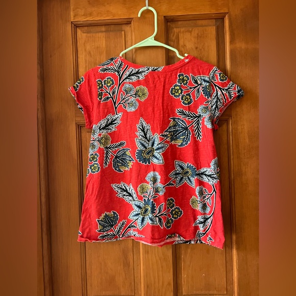 Red pattern top, Loft - Picture 2 of 4